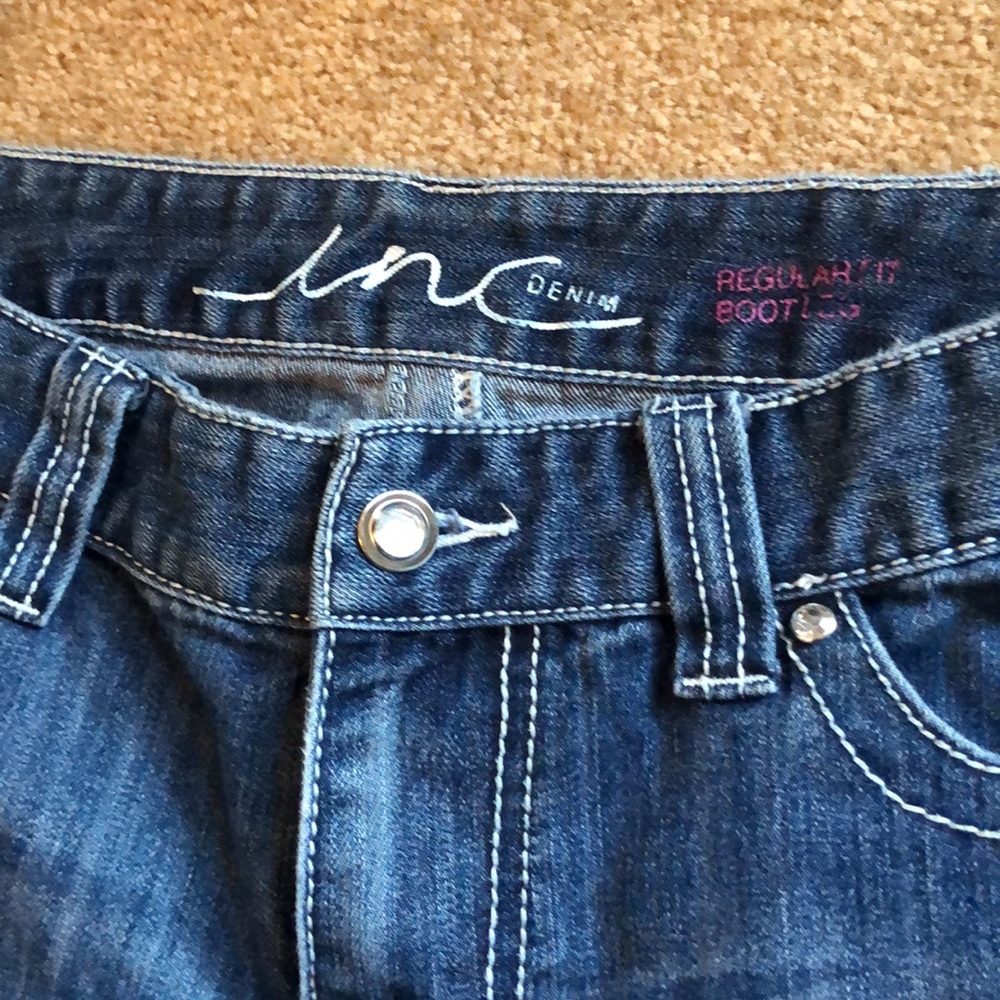 INC like new jeans bootleg Jeans size 12